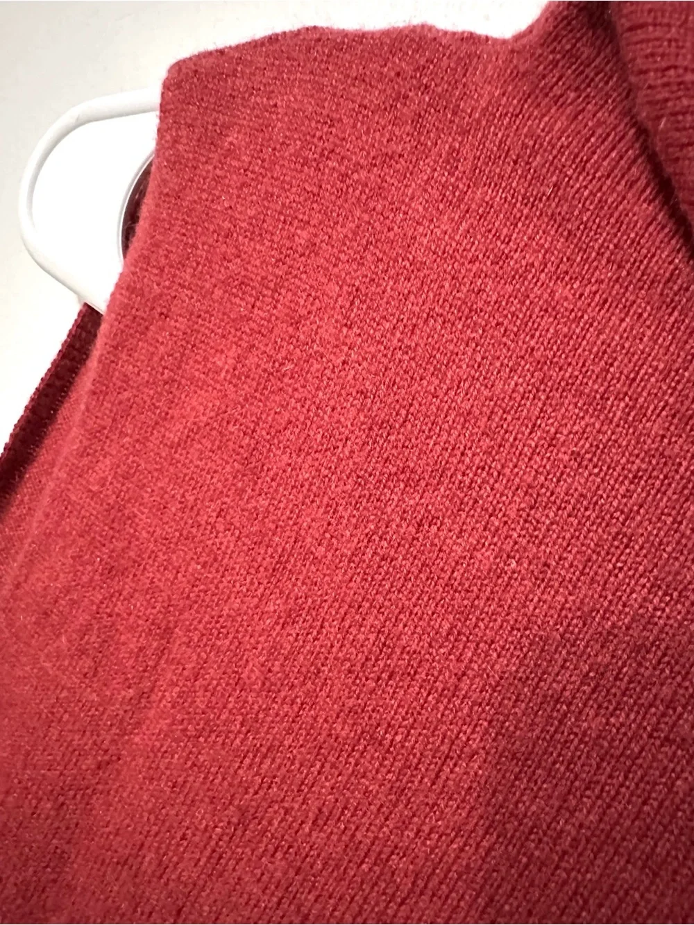 Cashmere Linda Allard Ellen Tracy Sleeveless Cowl Neck Sweater Tank - Rust